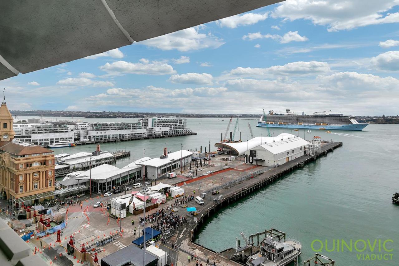 Qv Water View Britomart Apartment With Wifi -557 Auckland Exterior foto